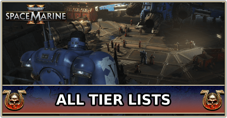 Space Marine 2 - All Tier Lists Banner