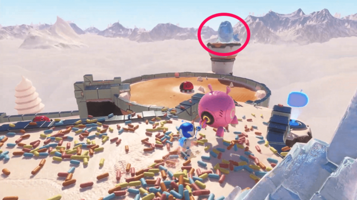 Astro Bot - Ice Seal Location