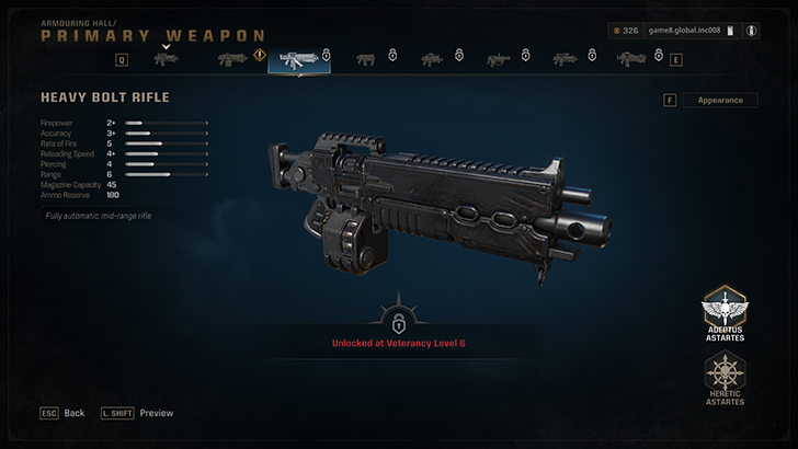 Veterancy Level Unlock