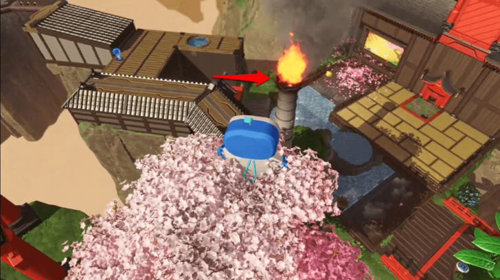 Astro Bot - Bathhouse Battle Portal Entrance