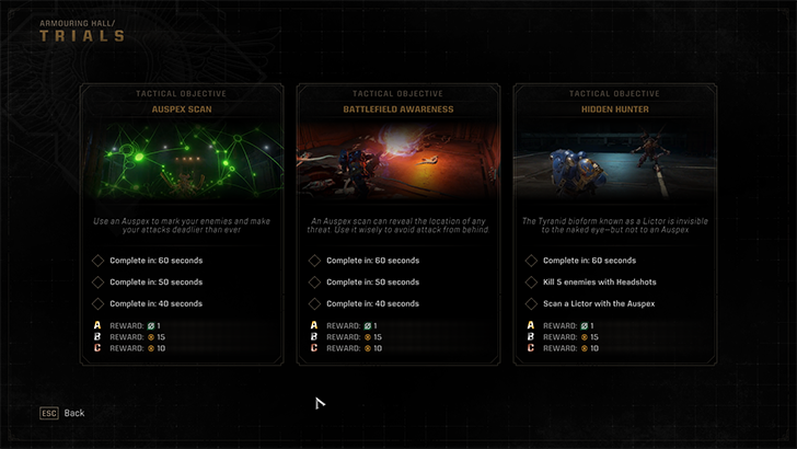 Space Marine 2 Class Trials