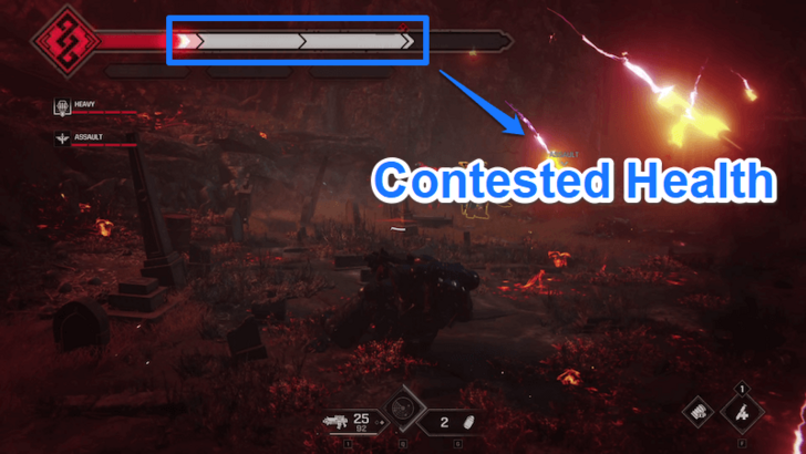 Warhammer 40k Space Marine 2 - Medicae Stimms Cannot Restore Contested Health