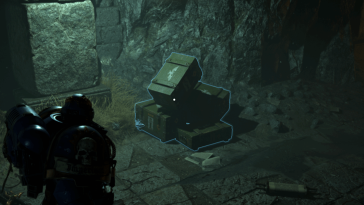 Warhammer 40k Space Marine 2 - Medicae Stimms in Breakable Crates