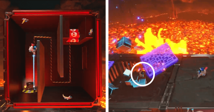 Rocket Pull Power! Bot 5 Location