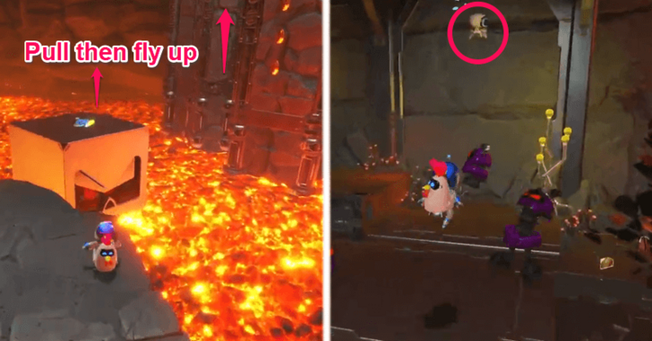 Rocket Pull Power! Bot 4 Location