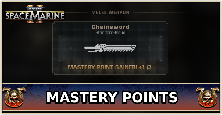 Space Marine 2 Mastery Points