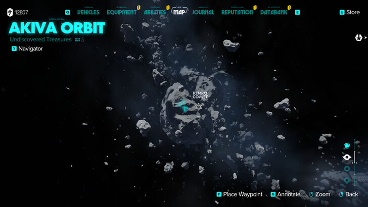 Star Wars Outlaws Kinro Comet Treasure 1 Map Location