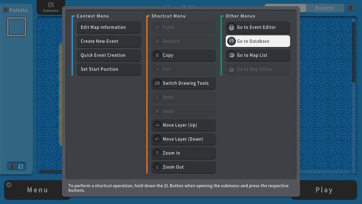 Go to Database - RPG MAKER WITH