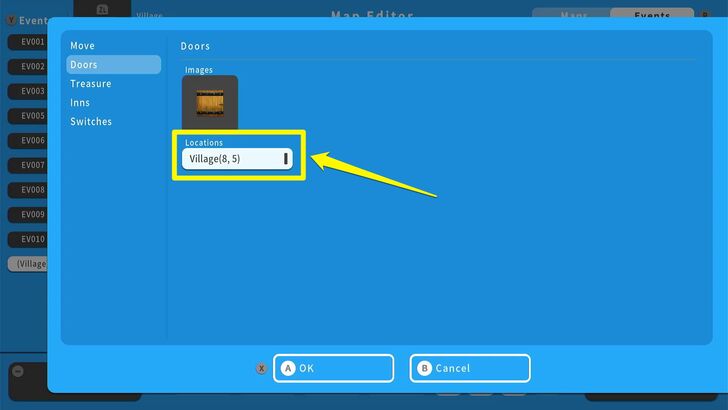 Door Quick Event - RPG MAKER WITH
