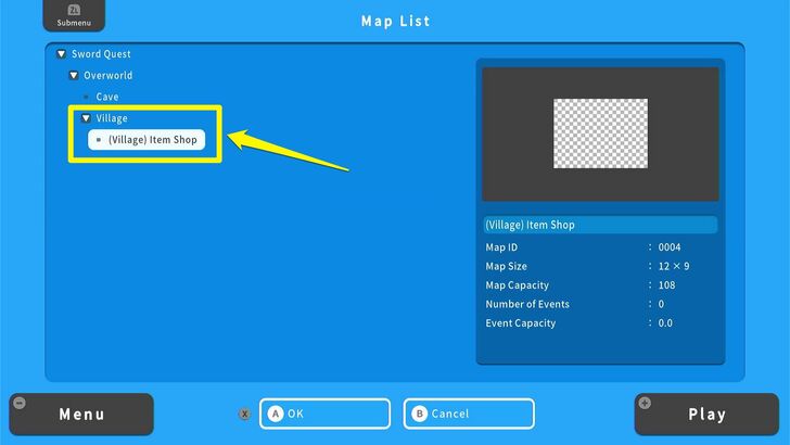 Making a new map - RPG MAKER WITH