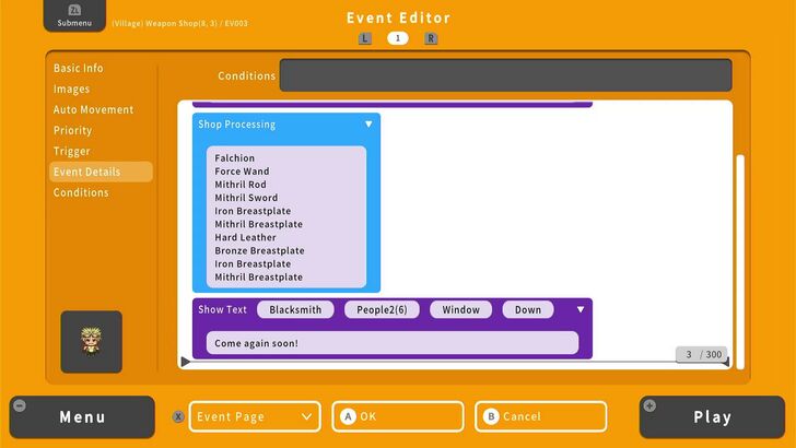 Weapon Shop Man - RPG MAKER WITH
