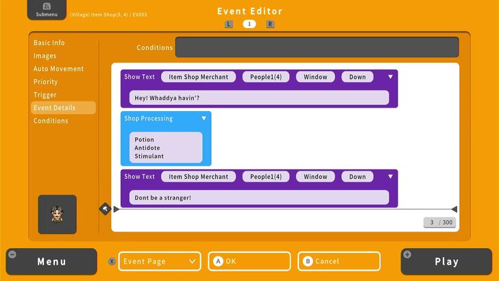 Merchant says goodbye - RPG MAKER WITH