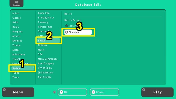Side view battle - RPG MAKER WITH