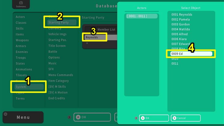 Replacing Reynolds - RPG MAKER WITH