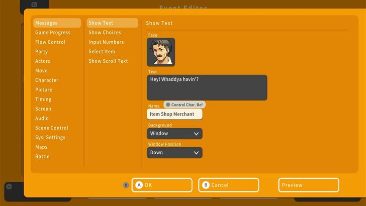 Text Box - RPG MAKER WITH