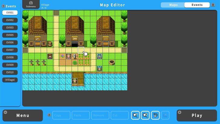 Connecting shops - RPG MAKER WITH