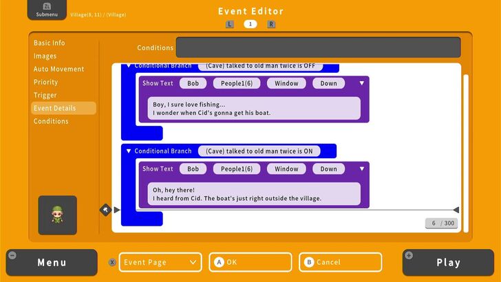 Boat Text - RPG MAKER WITH