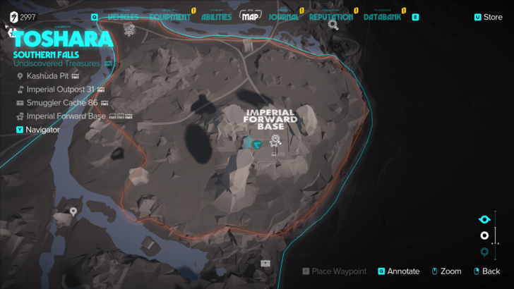 Star Wars Outlaws Eleera Soi Map