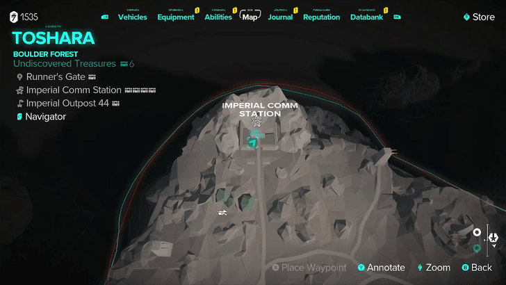 Star Wars Outlaws Gorak Palas Map