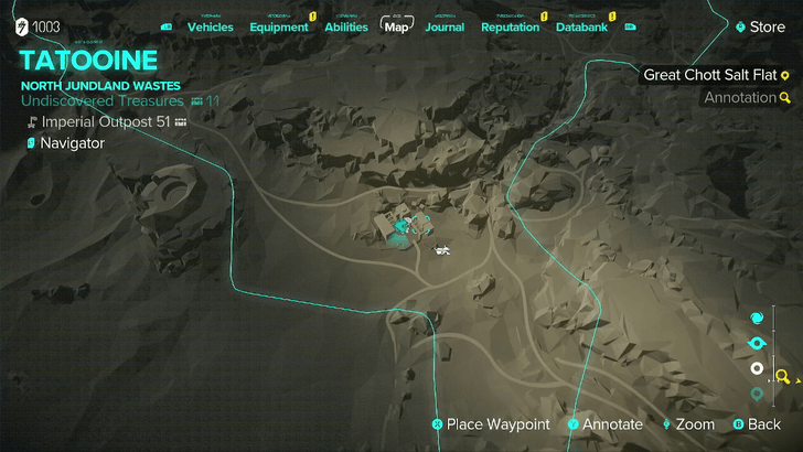 Star Wars Outlaws Vail Tormin Map