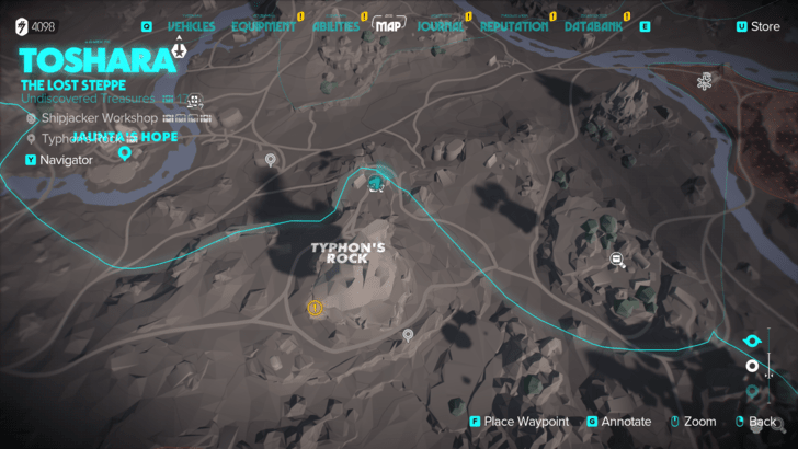 Star Wars Outlaws - Chrissanta Palus Map Location