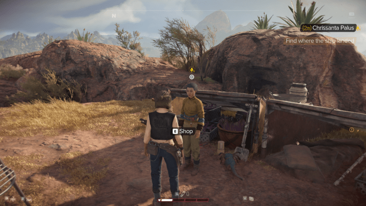 Star Wars Outlaws - Chrissanta Palus Overworld Appearance