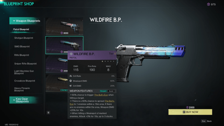 Once Human - DE.50 Wildfire Build