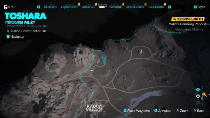 Credit Chip Talisman Map Location