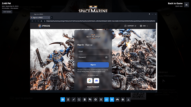 Space Marine 2 PROS Account