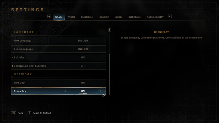 Space Marine 2 Crossplay Option