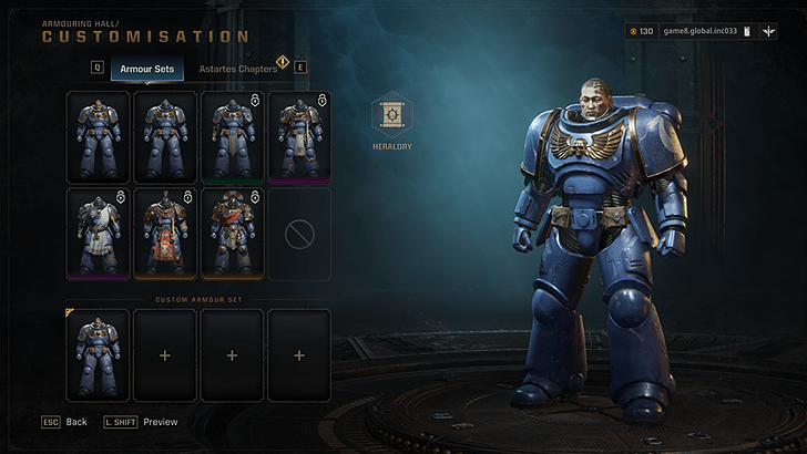 Customizing a Space Marine