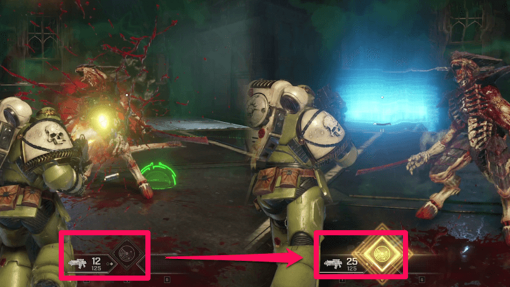 Warhammer 40k Space Marine 2 - Tactical Trial 1 - Ammo and Cooldown Resets