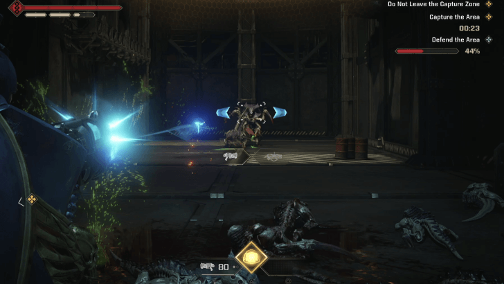 Trial 2 - Use Plasma Pistols on Farther Enemies