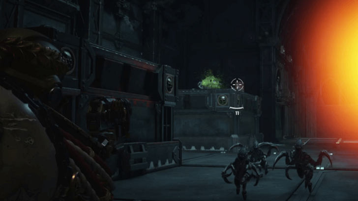 Warhammer 40k Space Marine 2 - Tactical Trial 2 - Shoot the Barrels