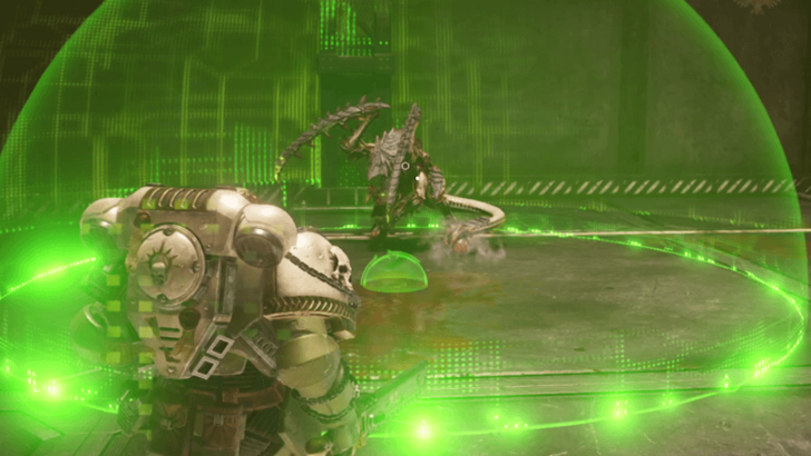 Warhammer 40k Space Marine 2 - Tactical Trial 3 - Scan After a Dodge or a Parry