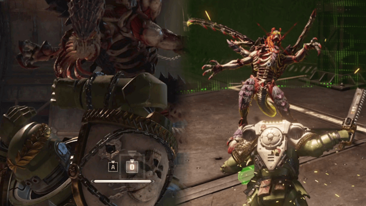 Warhammer 40k Space Marine 2 - Tactical Trial 3 - Prepare for a Parry After Escaping the Pounce