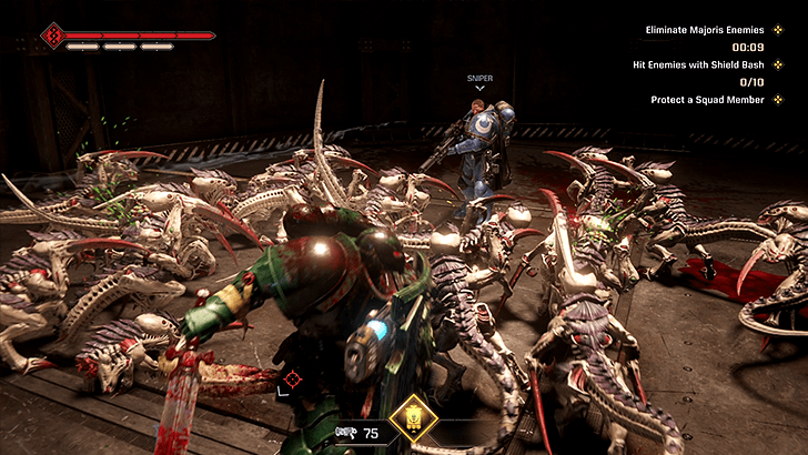 Shield Bash the Hormagaunts