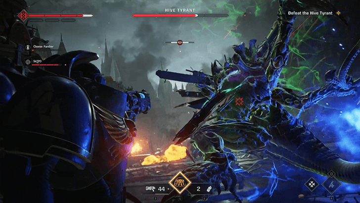 Space Marine 2 - Hive Tyrant Gun Strike