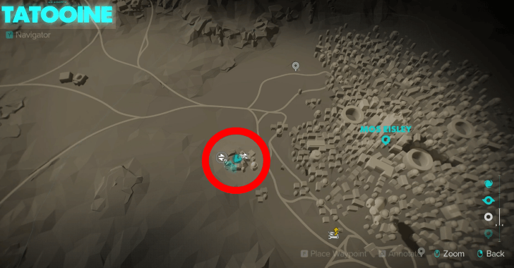 Repulsor Train Map Location