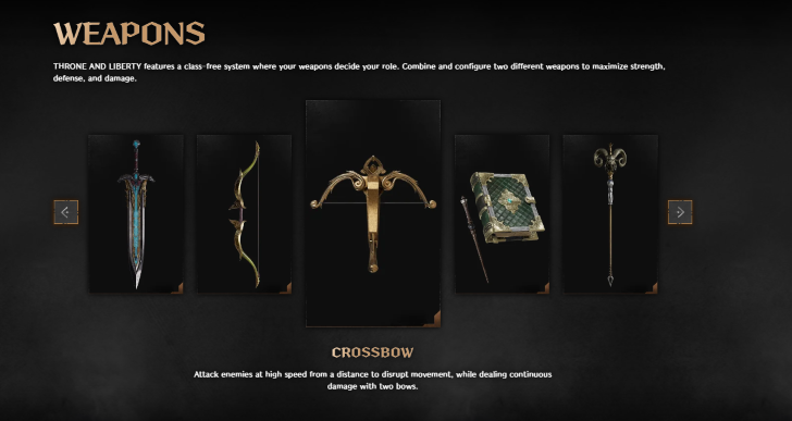 Throne and Liberty - Weapon System.png