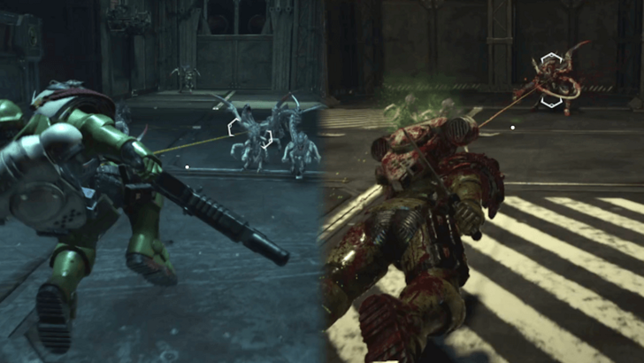 Warhammer 40k Space Marine 2 - Vanguard Trial 1 - Grapple the First Group First