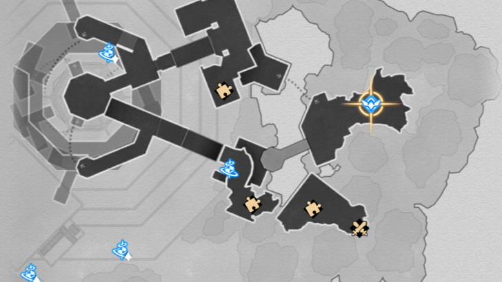 Honkai Star Rail - Howling Casket Stagnant Shadow Location