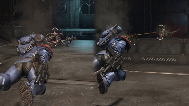 Warhammer 40k Space Marine 2 - Vanguard Trial 3 - Grapple the First Group of Tyranids