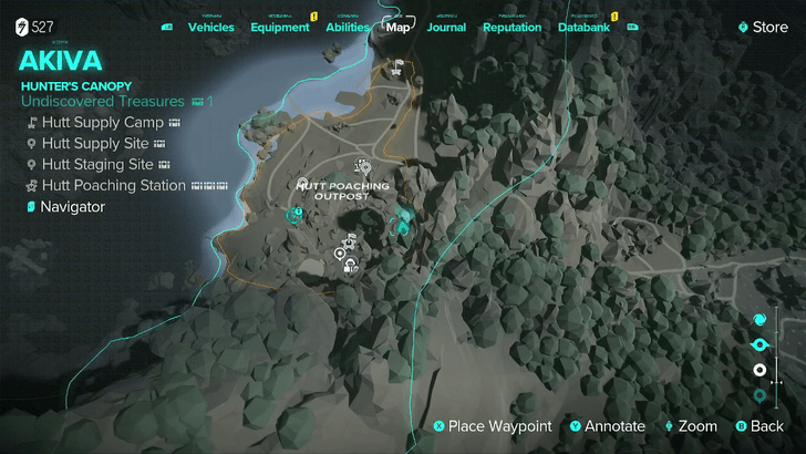 Star Wars Outlaws Asara Deyn Map