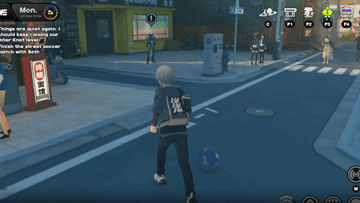 Finish the Street Soccer Match