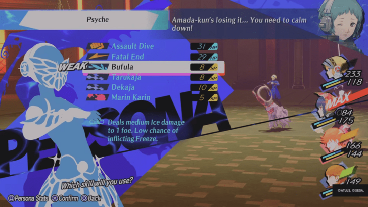 Use Aigis and Metis to Target Weaknesses