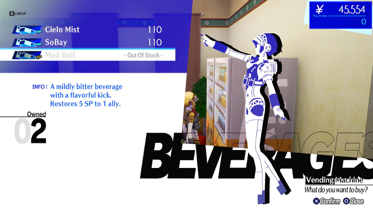 Persona 3 Reload Episode Aigis - Stock Up on SP Items