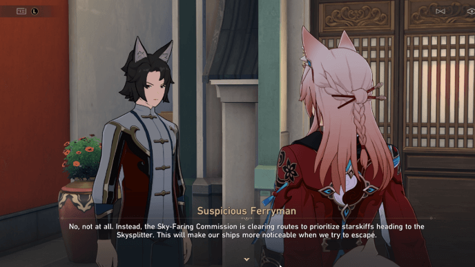 Honkai Star Rail - Alone in Peril Mission Guide - Speak With the Suspicious Ferryman