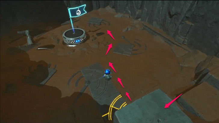 Astro Bot - Djinny of the Lamp Hidden Portal Path