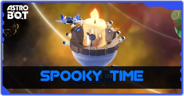 Astro Bot - Spooky Time Banner
